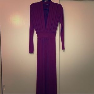 NWT Fashion Nova Spree Dress in Burgundy